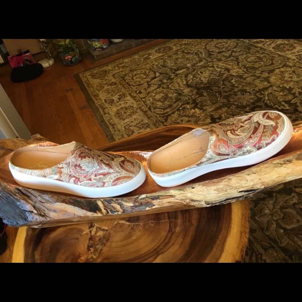 Free People Paisley Mules
